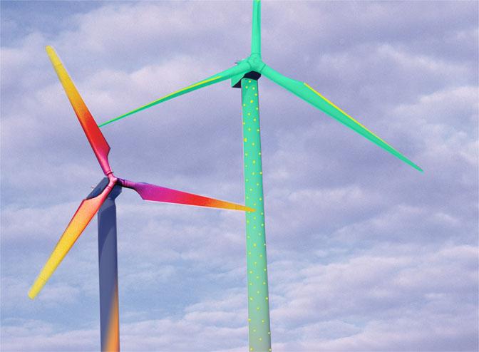 Énergies renouvelables et l’art : Et si on « pimpait » les éoliennes ?