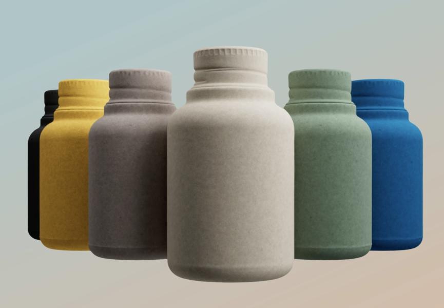Zéro Plastique : NBCo la bouteille en fibre conçue pour disparaître et retourner à la terre…